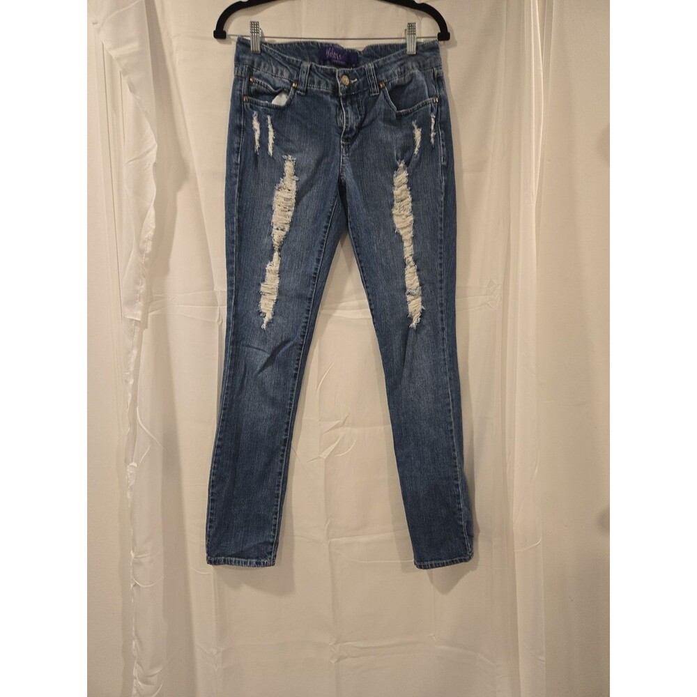 Miley Cyrus x Max Azria Distressed Skinny Jeans Size 11